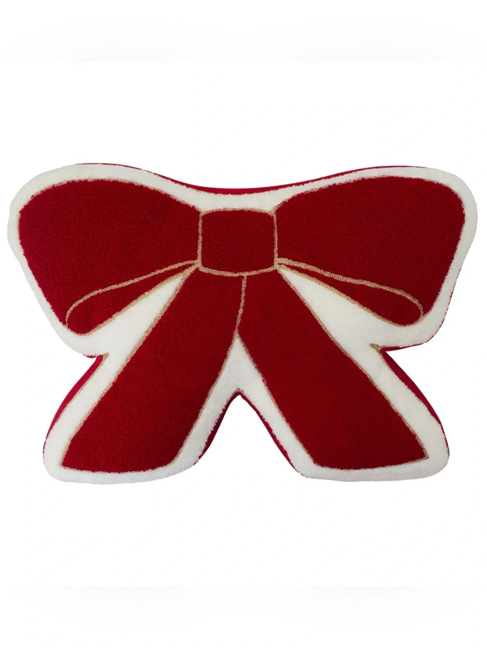 NWT Big Red Bow Decorative Pillow by St. Nicholas Square